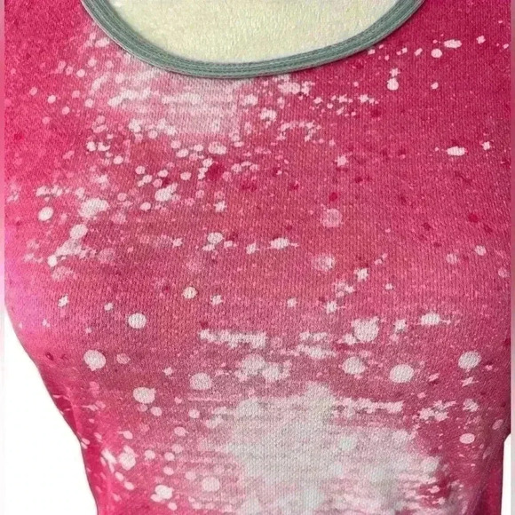 Nike Dri-Fit Pink White Women’s Tank Top Small Racer Back - Picture 2 of 7